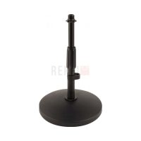 Support microphone de table avec perche extensible en métal