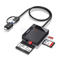 UGREEN 4 en 1 Lecteur Carte USB C SD Adaptateur de Carte SD Micro SD TF CF MS 5Gbps Lecteurs Carte Mémoire Externe USB C USB 3.0