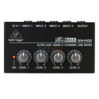 Behringer MicroMIX MX400 – Mini mixeur ligne 4 canaux pour sous-mixage