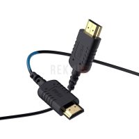 FEELWORLD Câble Ultra Thin 4K HDMI vers HDMI – Câble HDMI 2.0 Haute Vitesse 18 Gbps, Ultra Fin 2,5 mm, Compatible 4K@60Hz, HDR et 3D Pour Moniteur – 45 cm
