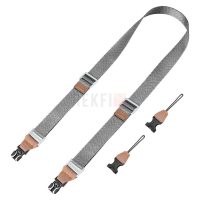 K&F Concept KF13.115 – Sangle photo en nylon 32 mm pour DSLR/Reflex (argent)