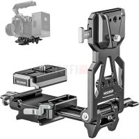 NEEWER PS015 Pro – Plaque batterie V-Mount pliable avec base Arca à dégagement rapide pour rig léger