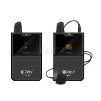 Debra DV01 Microphone Sans Fil cravate UHF pour camera et smartphone