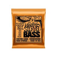 Ernie Ball 2833 Hybrid Slinky – Cordes pour basse électrique 4 cordes (45-105) polyvalentes