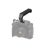 PULUZ PU3127B – Top handle ARRI métal/silicone avec cold shoe pour cage caméra (Noir)