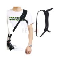PULUZ PU6011 – Sangle d’appareil photo courbée respirante avec attache rapide et crochet métal
