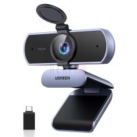 UGREEN CM831-65381 – Webcam 4K 30fps USB avec autofocus, Deux Micro Antibruit, Correction Lumière, pour visioconférence et streaming