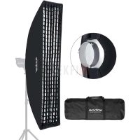 Godox SB-FW50130 – Stripbox 50×130 cm avec grille et sac de transport pour monture Bowens