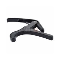 Harley Benton HBCA-K Acoustic/Electric Capo – Capodastre métal noir pour guitares acoustiques et électriques