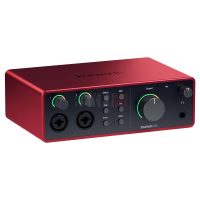 Focusrite Scarlett 4i4 4ème Génération – Interface audio USB-C 4 entrées 4 sorties pour studio et home studio