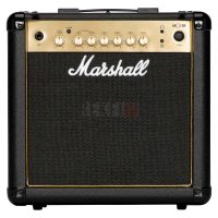 Marshall MG15GR – Ampli combo guitare 15 W avec réverbération et 2 canaux pour la pratique et l'entraînement