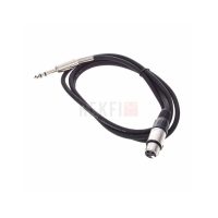 the sssnake FXP2015 – Câble audio XLR femelle vers Jack stéréo 6,35 mm de 1,5 m