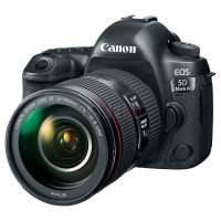 Canon EOS 5D Mark IV – Reflex plein format 30,4 MP avec objectif 24-105mm f/4L II pour photo et vidéo professionnelles