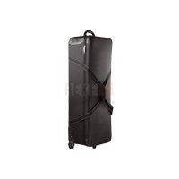 CB-01 – Valise de transport rigide grand format sur roulettes pour matériel de flash et éclairage photo 110 × 34 × 29 cm