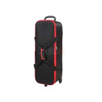 CB-04 – Valise de transport rigide sur roulettes pour matériel de flash et éclairage photo 76 × 24 × 25 cm