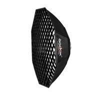 Godox SB-FW120 – Boîte à lumière octogonale 120 cm avec grille pour portraits plein corps et productions studio