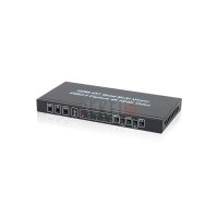 Tenveo U402 – Switch Multiviewer HDMI 4x1 4K@30Hz avec capture USB 3.0 et 10 modes d'affichage