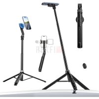 Ulanzi TT88 – Trépied perche à selfie magnétique 2-en-1 pour smartphone 145 cm avec télécommande et 2 griffes froides