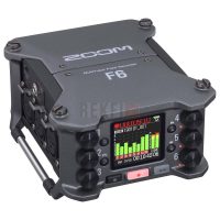 Zoom F6 – Enregistreur de terrain multipiste 6 pistes 32 bits flottants avec préamplis de qualité studio pour les productions cinéma, documentaire et broadcast