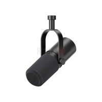 BOYA CastMic P60 – Microphone dynamique de studio double sortie USB-C et XLR, 48kHz/24 bits, capsule cardioid Φ29mm, 90 dB SNR et application BOYA Central pour le podcast et la création de contenu