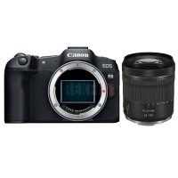 Canon EOS R8 Kit RF 24-105mm F4-7.1 IS STM – Hybride plein format 24,2 MP, rafale 40 im/s, 4K 60fps et autofocus IA Dual Pixel CMOS AF II