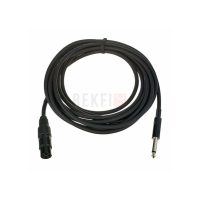 Cordial EM 5 FP elements – Câble audio 5m XLR femelle vers jack mono 6,3mm