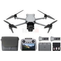 DJI Air 3S Fly More Combo (RC 2) – Drone double caméra 1 pouce 50 MP, 4K/120fps, LiDAR frontal, 45 min d'autonomie et transmission O4 sur 20 km