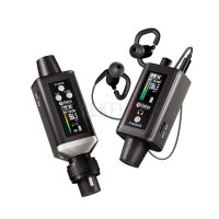 Debra EMX-1 – Système de monitoring sans fil UHF in-ear portable, 560-590 MHz, 16 canaux, latence 4,5ms, SNR 94 dB, batterie rechargeable 6-8h pour la scène et le studio