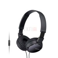 Sony MDR-ZX110AP – Casque filaire supra-auriculaire pliable avec microphone intégré, 30mm, 12-22000Hz pour l'écoute et les appels mains libres
