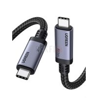UGREEN 65383 – Câble USB-C vers USB-C USB4 Gen4 240W PD 3.1, 80 Gbps, vidéo 16K@60Hz, compatible Thunderbolt 4/3, nylon tressé 1 mètre