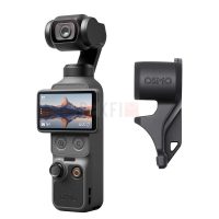 DJI Osmo Pocket 4 Standard Combo – Caméra vlog de poche stabilisée 3 axes, capteur CMOS 1 pouce, 4K/240fps, 14 stops de dynamique, zoom sans perte 2x, 107 Go de stockage intégré