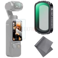 K&F Concept KF01.2533 – Filtre Black Mist 1/4 magnétique pour DJI Osmo Pocket 3/4, verre optique HD 28 couches nano-revêtues, ultra-fin et étanche