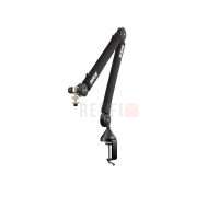 RØDE PSA1+ – Bras de studio professionnel silencieux, rotation 360°, charge 94g à 1,2kg, portée 94cm horizontal/86cm vertical, gestion de câble intégrée pour podcast et streaming