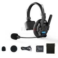 SYNCO Xtalk XPro1 – Casque d'intercom sans fil full-duplex 2,4 GHz à double antenne, à l'unité, pour agrandir ou compléter un système Xtalk XPro, X ou XMax