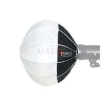 Triopo KQ85 – Softbox lanterne sphérique 85 cm à monture Bowens, lumière douce omnidirectionnelle à 360°, montage rapide pour lampes LED COB et flashs de studio