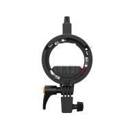 Triopo TR-05B – Support type S pour flash cobra à monture Bowens, compatible Godox V1, TT685, V860II, AD200Pro, AD400Pro, Canon, Nikon, Sony, Fujifilm et Yongnuo